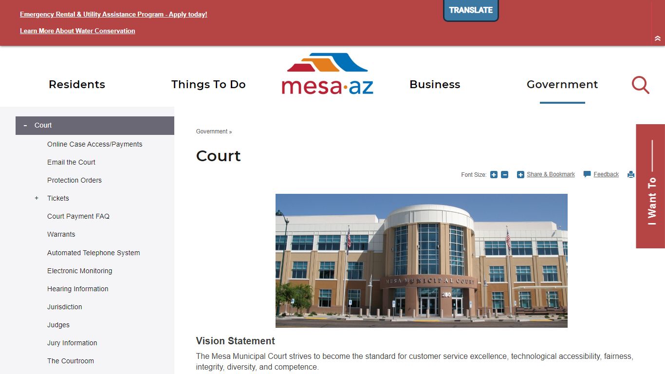 Court | City of Mesa